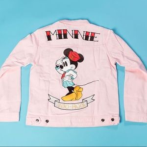Cakeworthy Sailor Minnie Mouse Jean Jacket NWT